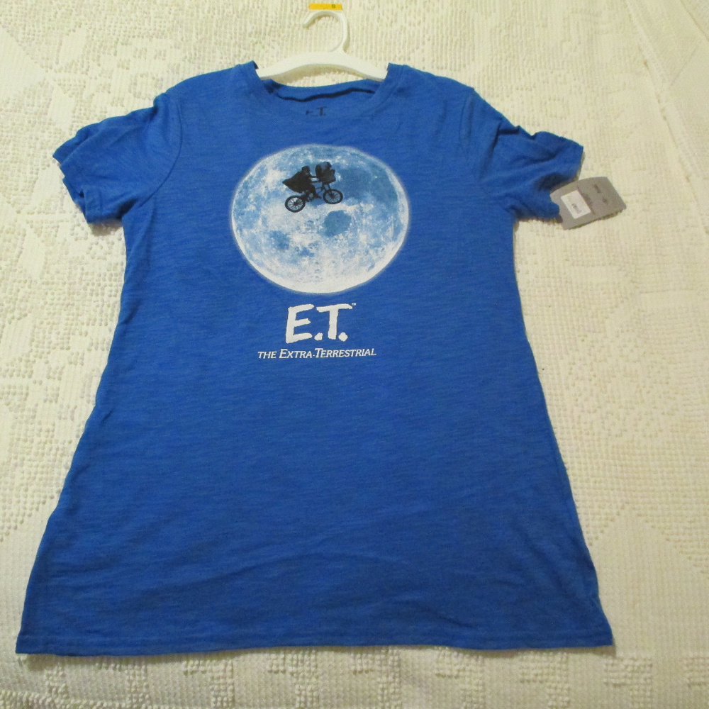 Women's  E.T.  The Extra-Terrestrial T-Shirt, Blue